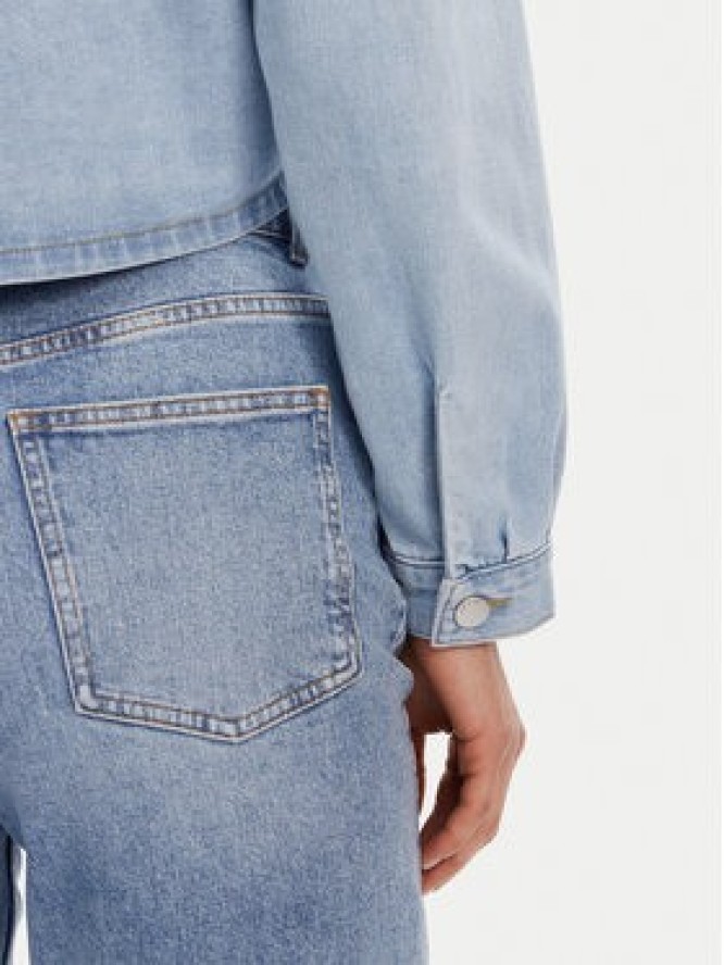 JDY Kurtka jeansowa Marly 15338847 Błękitny Oversize