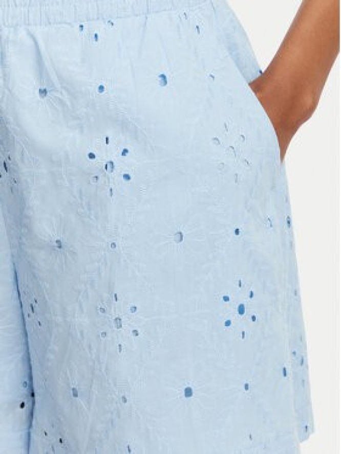 Vero Moda Szorty materiałowe Eliza 10346709 Niebieski jasny Regular Fit