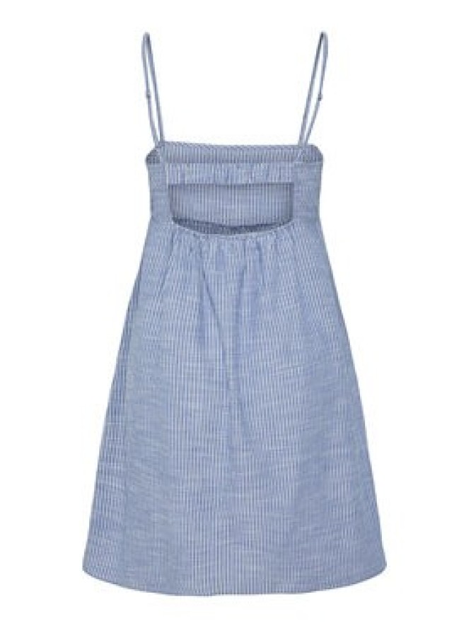 Pieces Sukienka letnia Apia 17155309 Niebieski Regular Fit