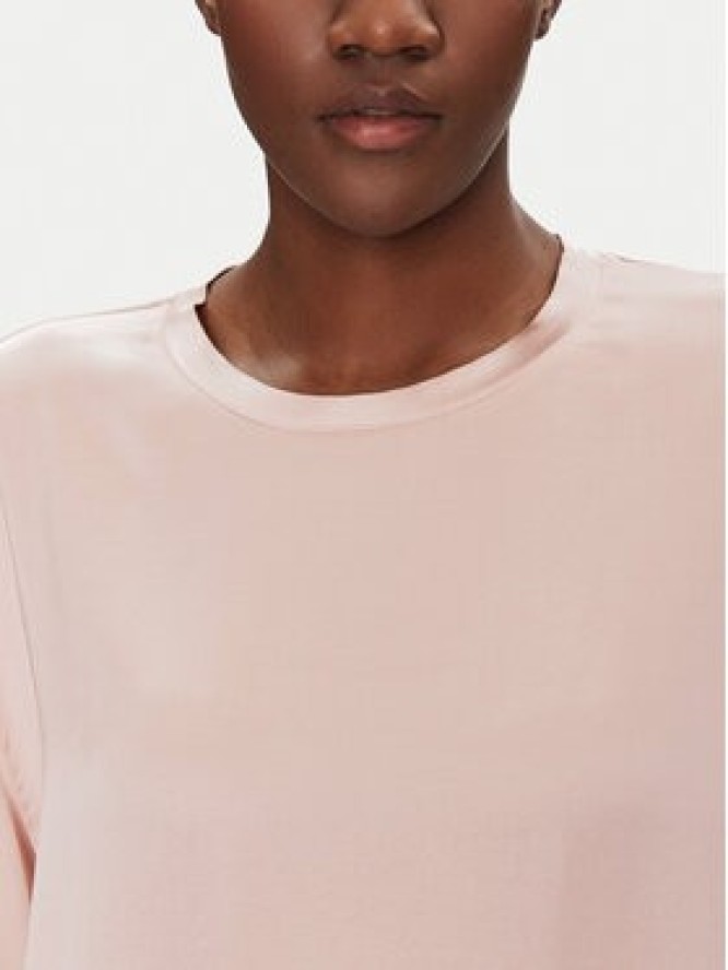 ViCOLO Bluzka TD0013 Różowy Relaxed Fit