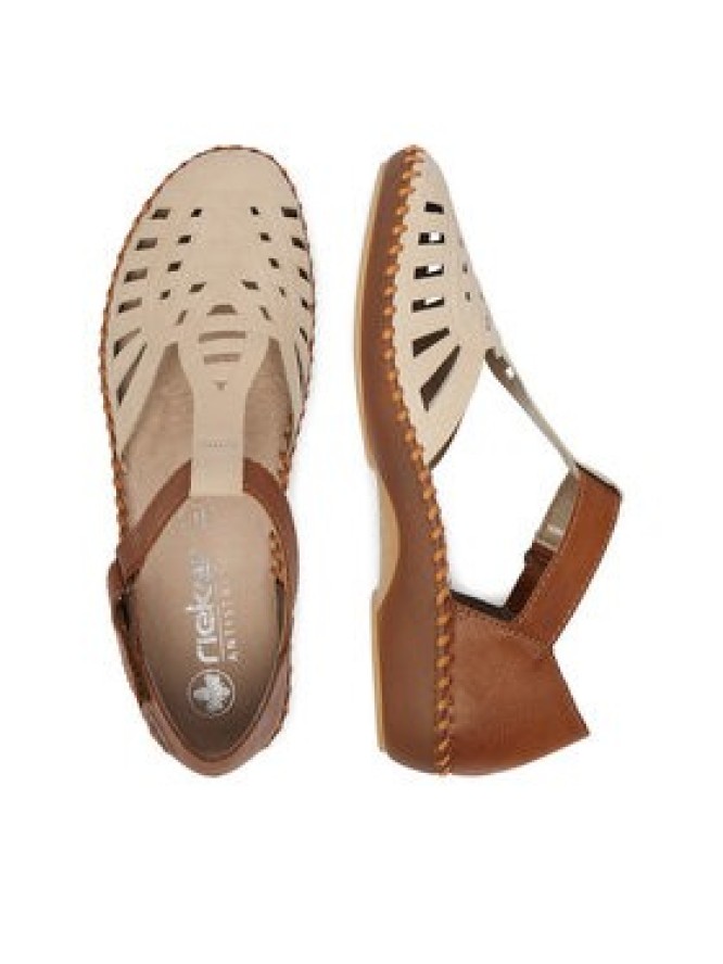 Rieker Sandały CEO-M1688-60 Brązowy