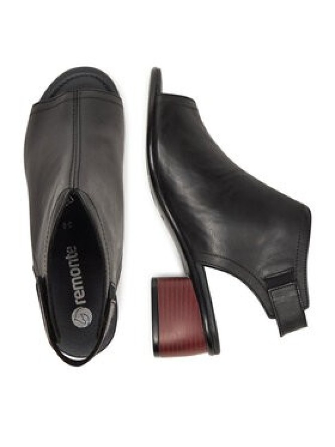 Remonte Sandały R8770-01 Czarny
