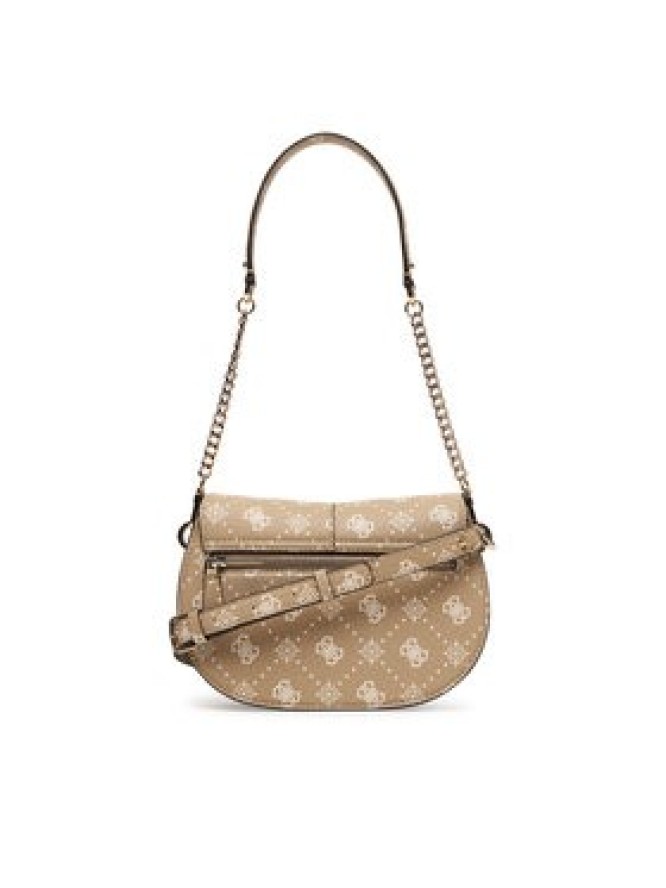 Guess Torebka Carrie Logo HWGP98 98200 Beżowy