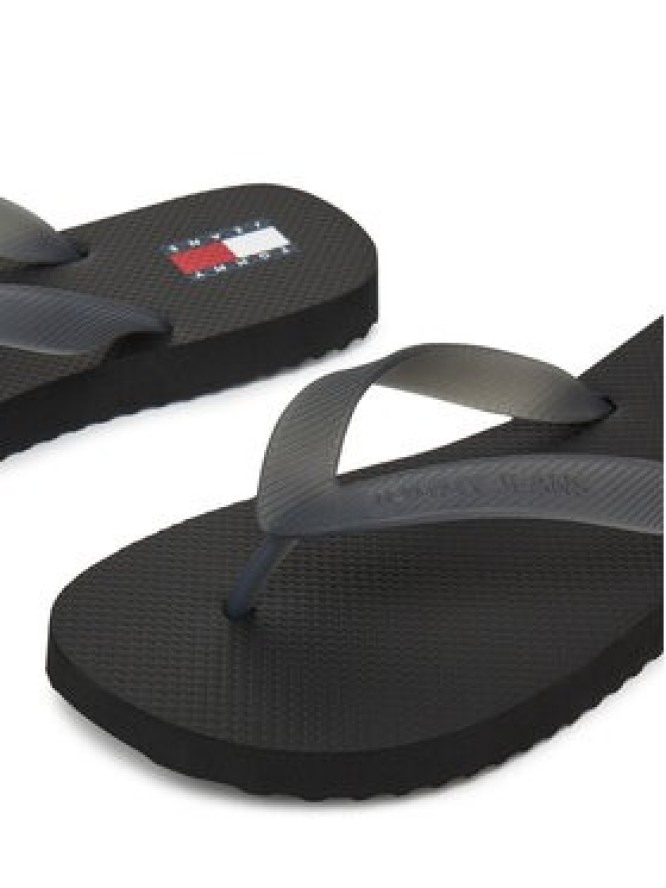 Tommy Jeans Japonki Tjw Logo Flip Flop EN0EN02447 Czarny