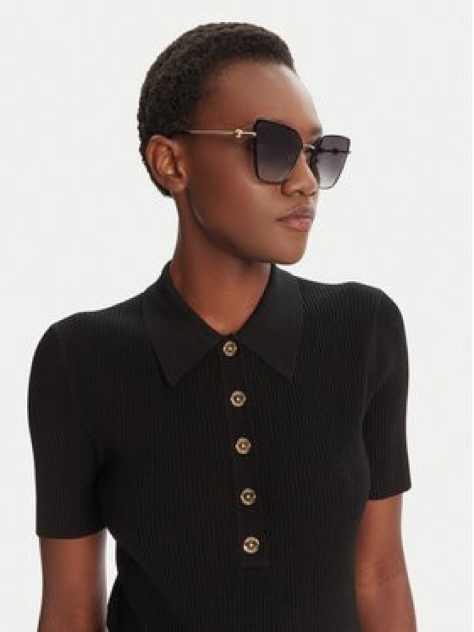 Furla Okulary przeciwsłoneczne Sunglasses WD00151-MT0000-O6000-4-401-20-BD-D Czarny