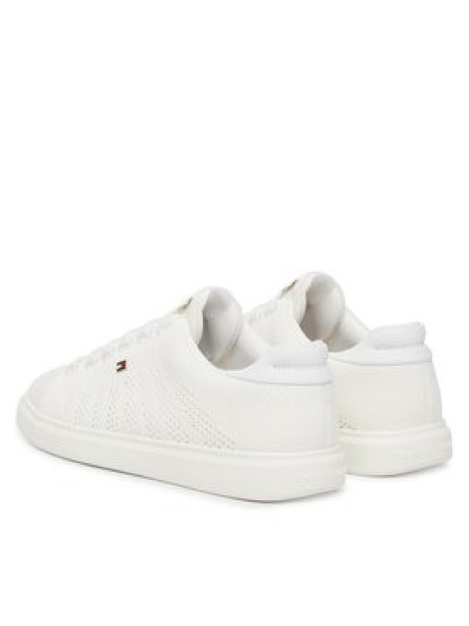 Tommy Hilfiger Sneakersy Th Icon Light Knit Sneaker FW0FW09401 Biały