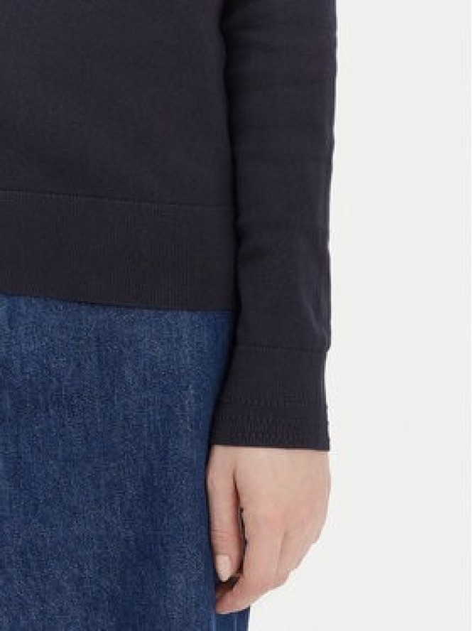 Tommy Hilfiger Sweter WW0WW42049 Granatowy Regular Fit