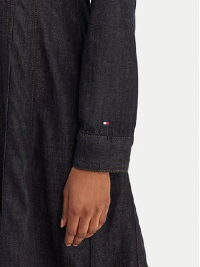 Tommy Hilfiger Sukienka jeansowa WW0WW48520 Granatowy Regular Fit