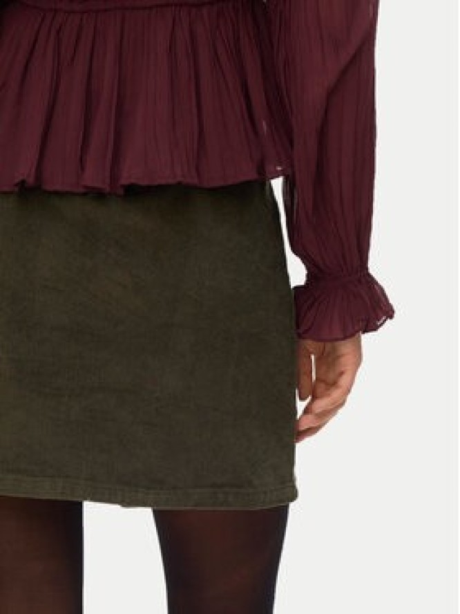 Vero Moda Spódnica mini Etta 10315342 Zielony Regular Fit