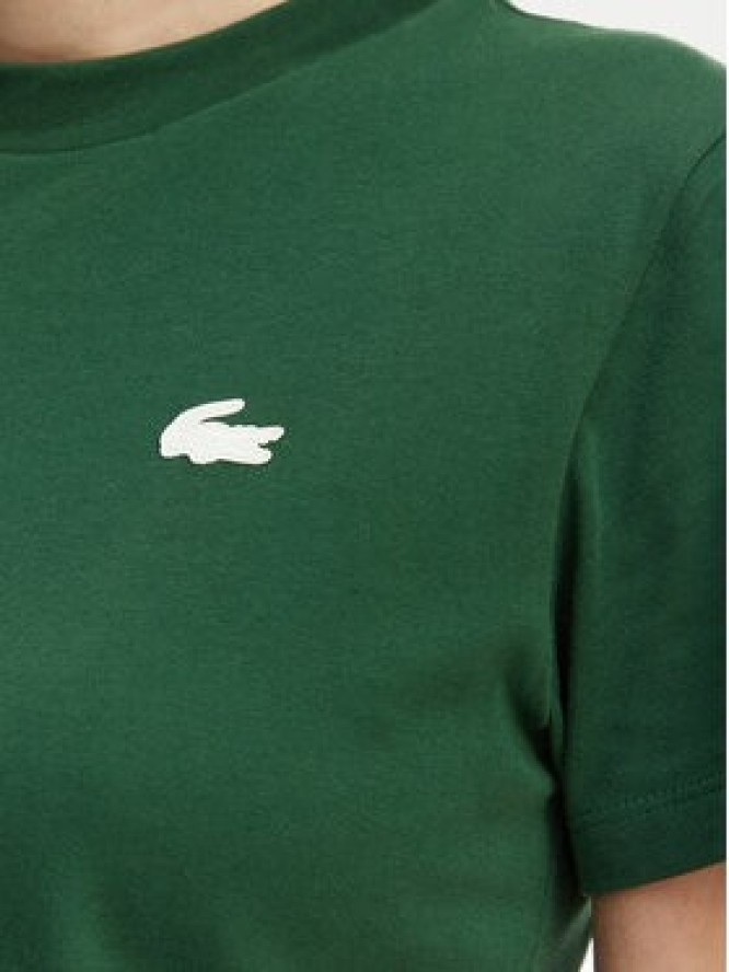 Lacoste T-Shirt TF9246 Zielony Slim Fit