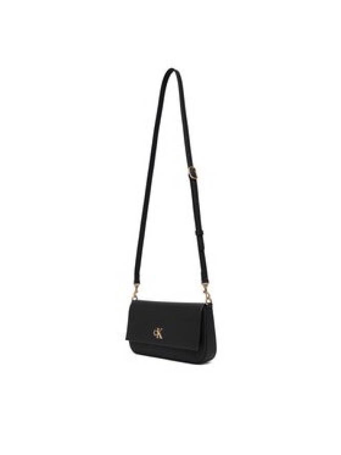 Calvin Klein Jeans Torebka Minimal Monogram Shoulder Pouch LV04K3161G Czarny