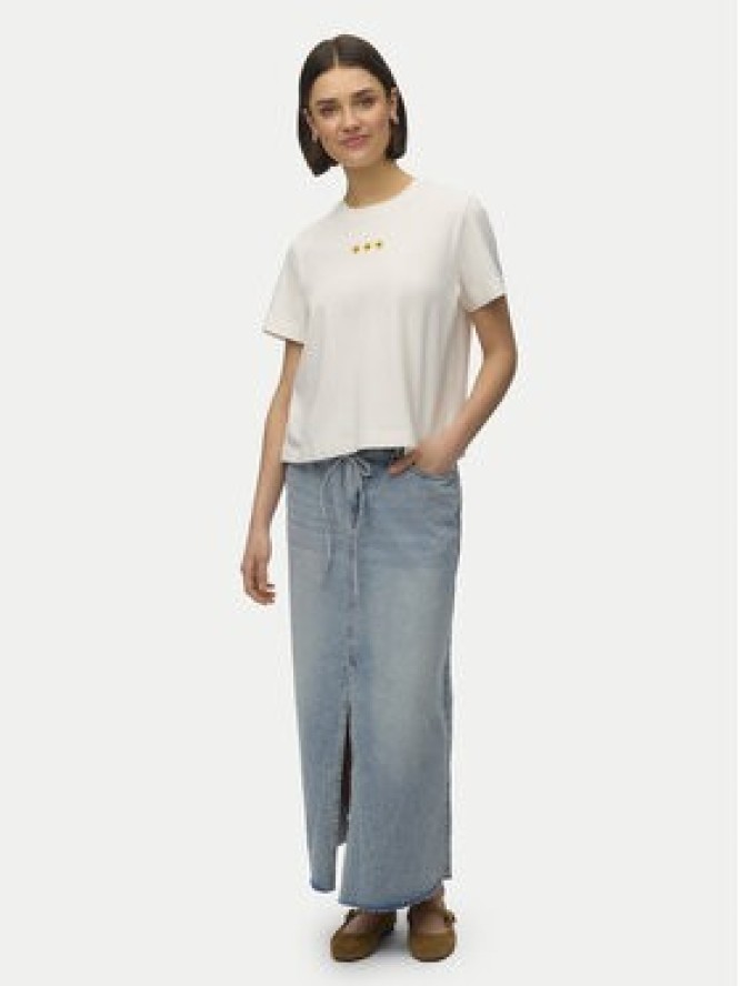 Vero Moda T-Shirt Sara 10311633 Biały Regular Fit