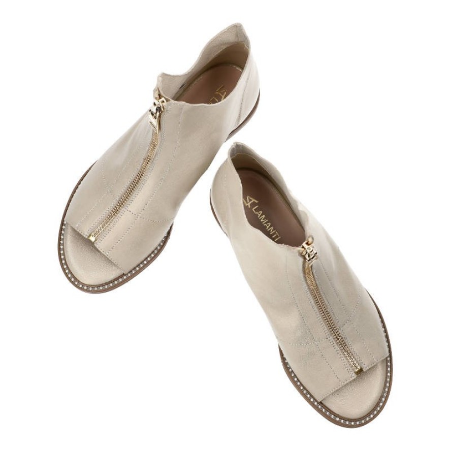 Złote Sandały Lamanti Stylowe Buty Na Lato