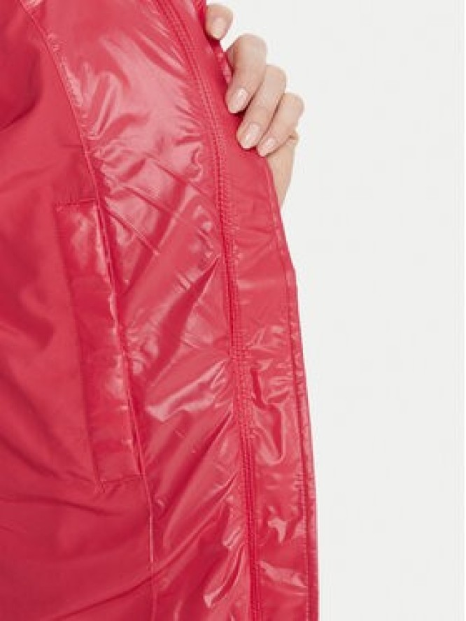 Tommy Jeans Kurtka puchowa DW0DW21618 Różowy Slim Fit