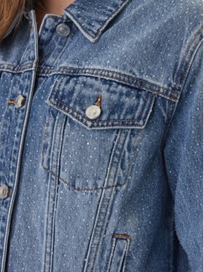 Guess Jeans Kurtka jeansowa W6GN14 D0971 Niebieski Regular Fit