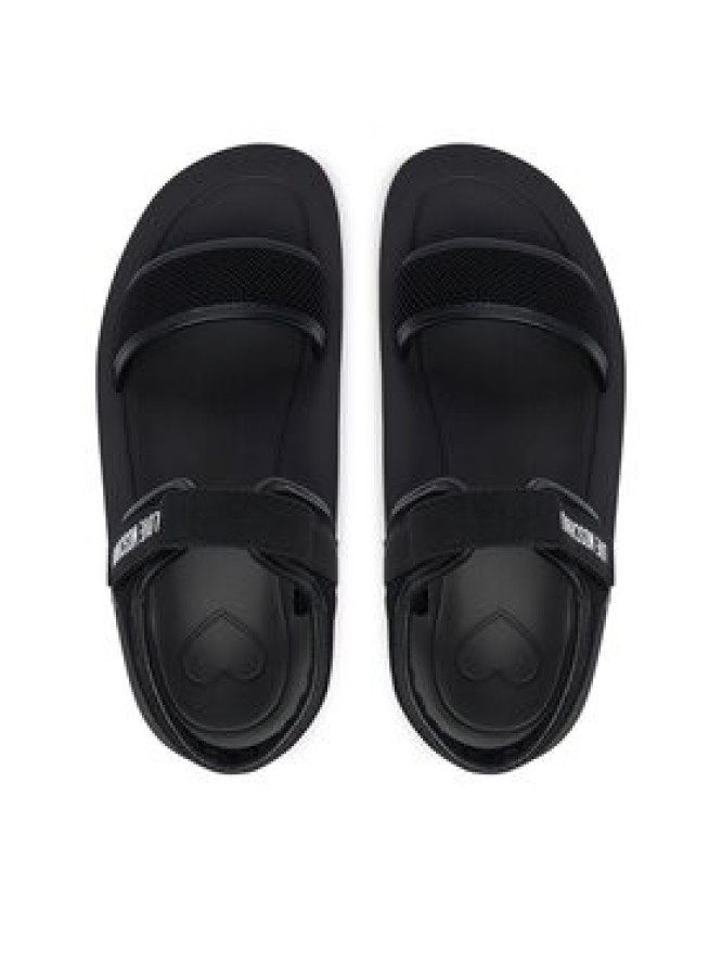 LOVE MOSCHINO Sandały JA16144I0OIQI00A Czarny