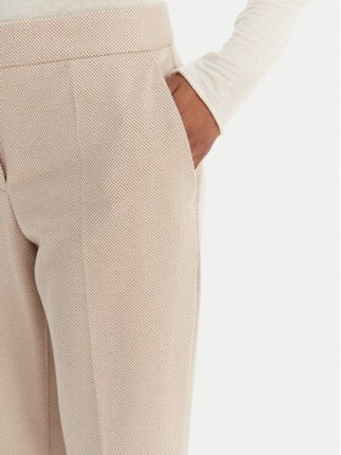 BOSS Spodnie materiałowe Tapria 50555740 Beżowy Slim Fit
