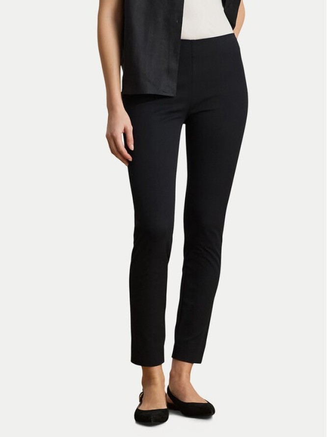 LAUREN RALPH LAUREN Spodnie materiałowe 200631310003 Czarny Regular Fit