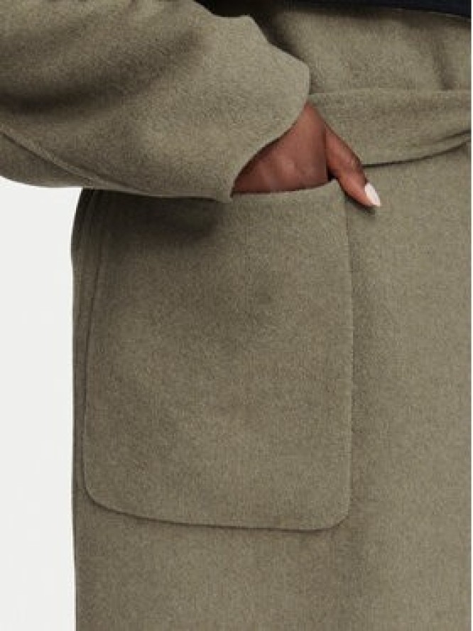 KARL LAGERFELD Płaszcz wełniany B3W15030 Brązowy Relaxed Fit