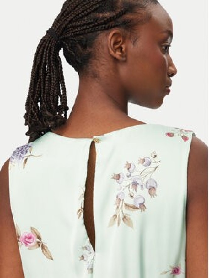 Rinascimento Sukienka koktajlowa CFC0128212003 Zielony Regular Fit