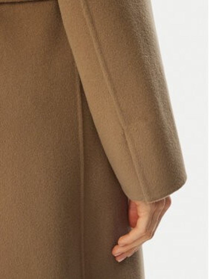 MAX&Co. Płaszcz wełniany Olongrund 2626016033200 Brązowy jasny Regular Fit
