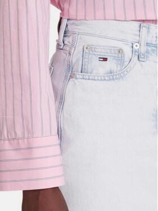 Tommy Jeans Spódnica jeansowa Claire DW0DW21069 Niebieski Regular Fit