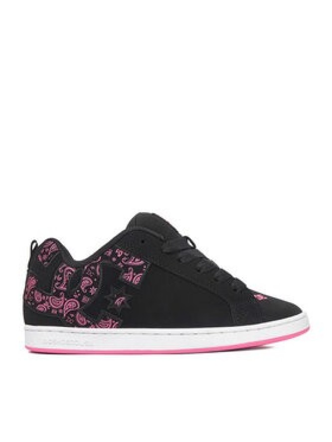 DC Shoes Sneakersy EO-COURT GRAFFIK DC01662983 Czarny