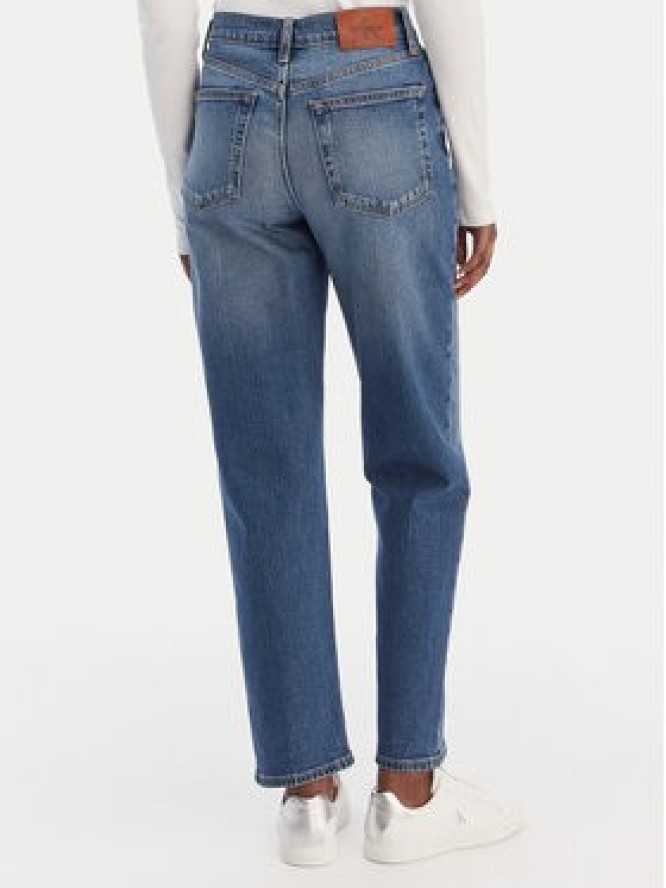 Calvin Klein Jeans Jeansy LV047E907G Niebieski Taper Fit