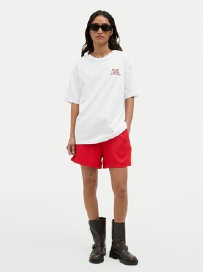 JJXX T-Shirt Nina 12273776 Biały Loose Fit