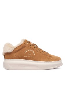KARL LAGERFELD Sneakersy Kapri KL62537L Beżowy