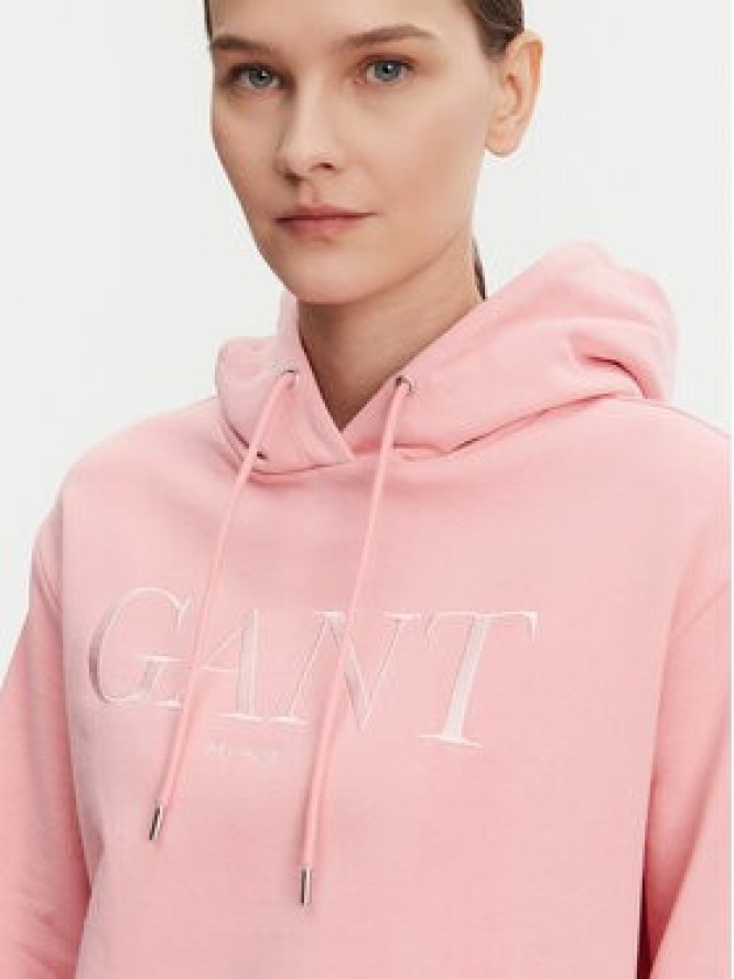 Gant Bluza 4200503 Różowy Regular Fit