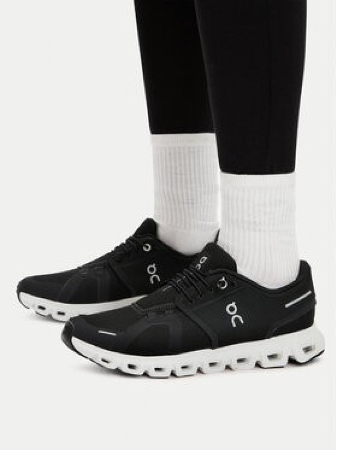On Sneakersy Cloud 6 3WF10060299 Czarny