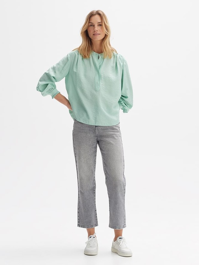 OPUS Bluzka "Fenke" w kolorze miętowym rozmiar: 42