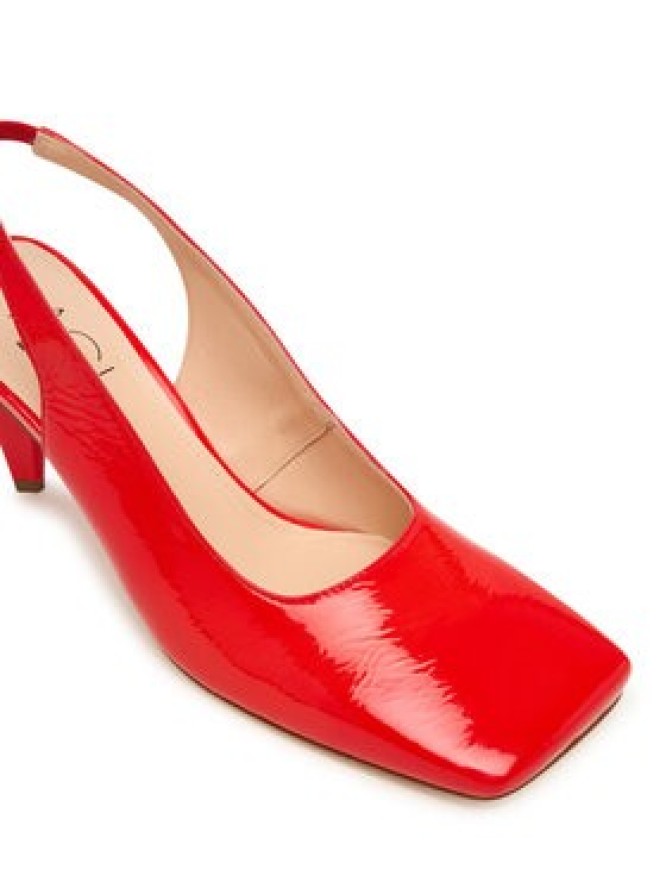 AGL Czółenka Celia Sling B D279003PCPLUME0377 Pomarańczowy