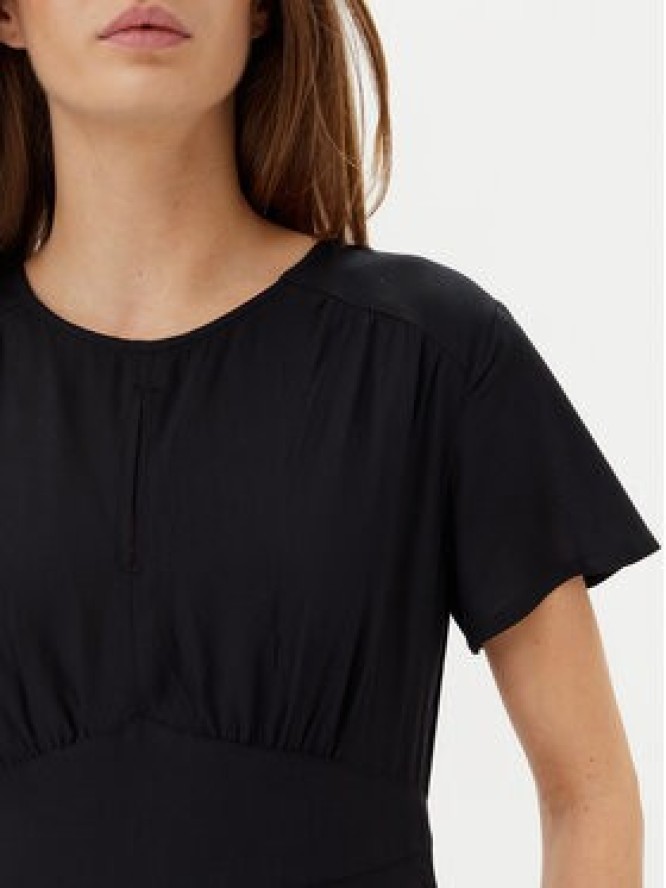 Volcom Sukienka codzienna Surfpunk B1312418 Czarny Regular Fit