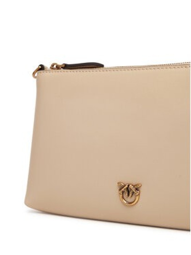 PINKO Torebka Flat Horizontal Mini AI 25-26 104277 A0F1 Beżowy