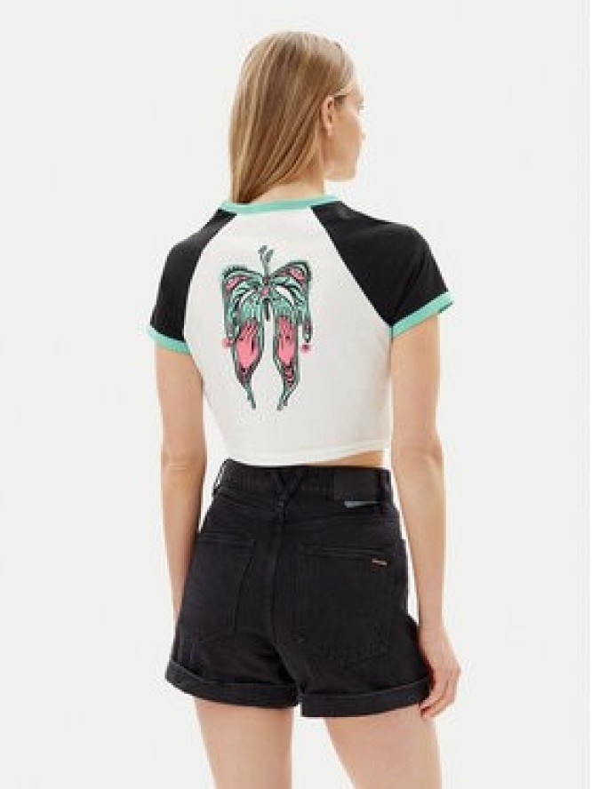 Volcom T-Shirt Alix 2 B3512506 Biały Slim Fit