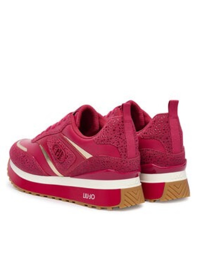 Liu Jo Sneakersy Maxi Wonder 97 BA6007 PX808 Różowy