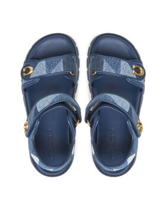 Coach Sandały Brynn CAR59 Niebieski