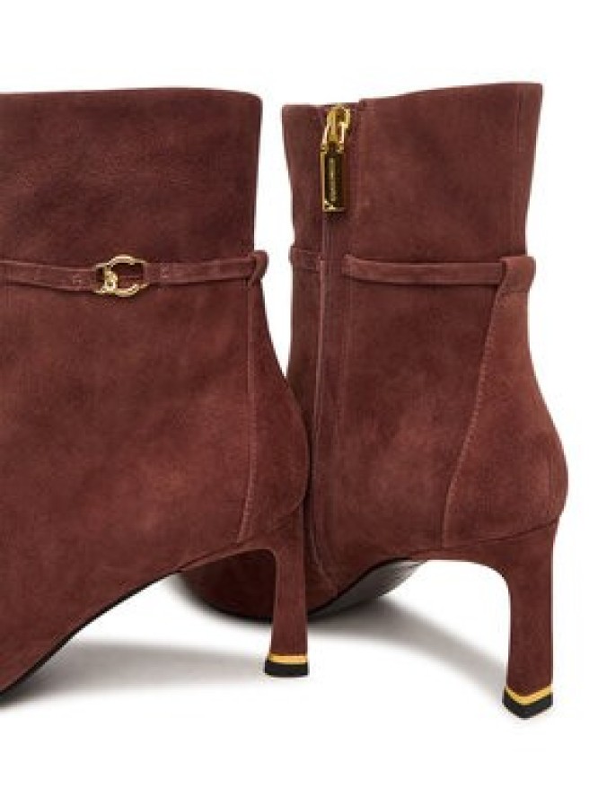 Coccinelle Botki C-look Suede E4 VTL 11 01 01 Brązowy