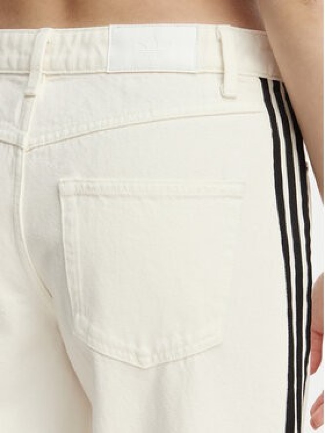 adidas Jeansy Firebird KD2895 Beżowy Loose Fit