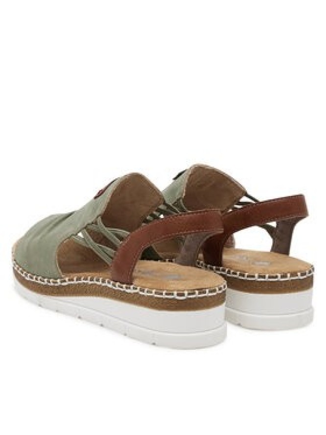 Rieker Sandały CEO-V1261-52 Zielony