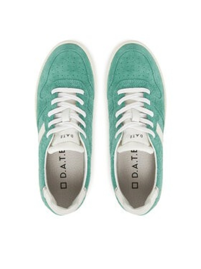 D.A.T.E. Sneakersy Court W421-CP-HA Zielony