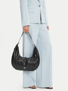PINKO Torebka Slouchy Hobo Big PE 25 PLTT 104295 A29J Czarny
