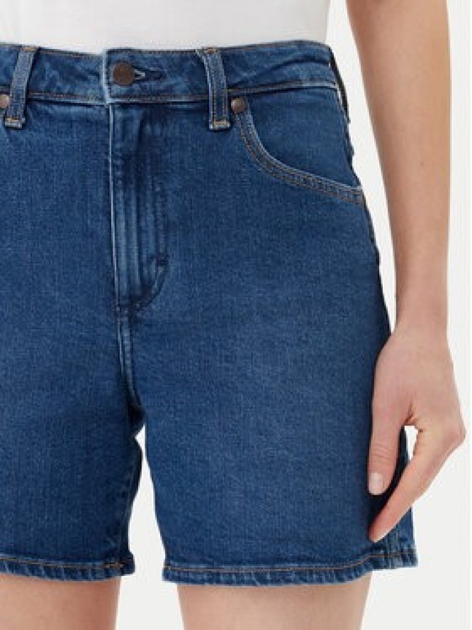Wrangler Szorty jeansowe Cowboy 112366267 Niebieski Relaxed Fit