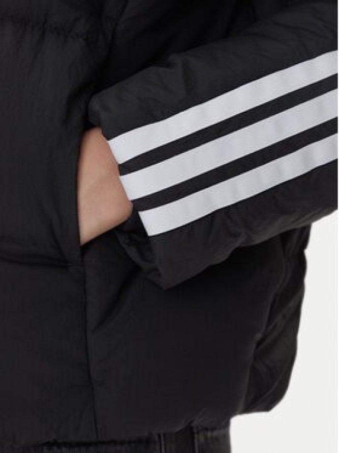 adidas Kurtka puchowa Essentials Climawarm 3-Stripes JW3429 Czarny Loose Fit