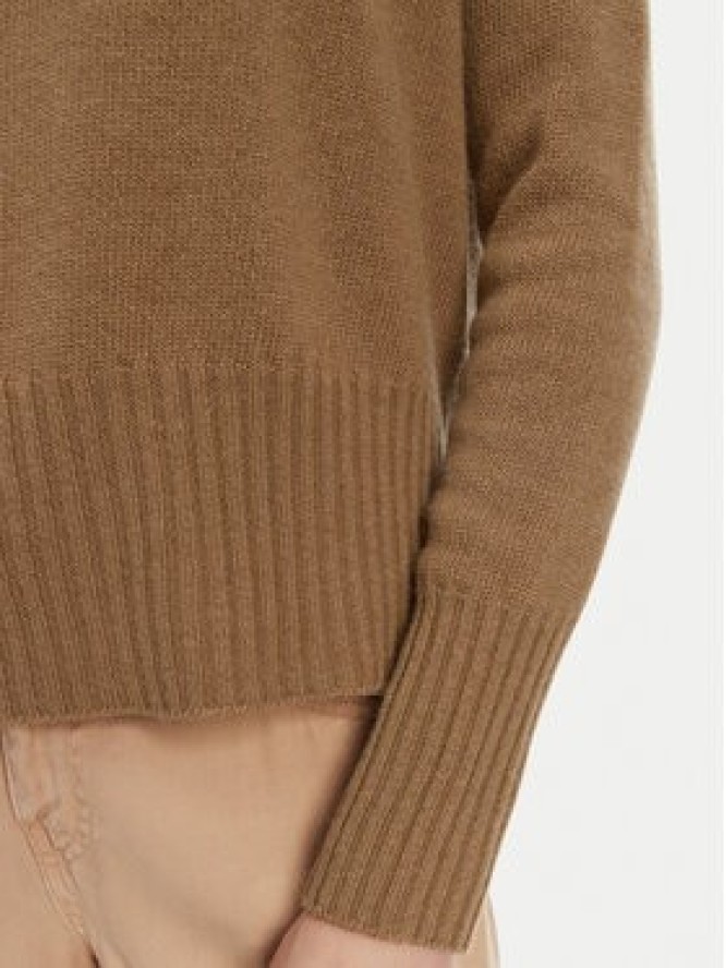 Marella Sweter Spider 2523366354 Brązowy Oversize