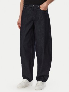 Karl Lagerfeld Jeans Jeansy B4W10112 Granatowy Boyfriend Fit