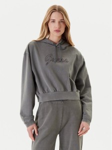 Guess Bluza V5RQ16 KCOS1 Szary Relaxed Fit