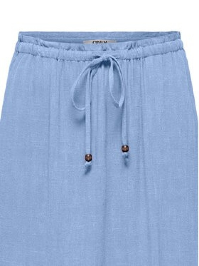 ONLY Spódnica midi Solvi 15338678 Błękitny Regular Fit